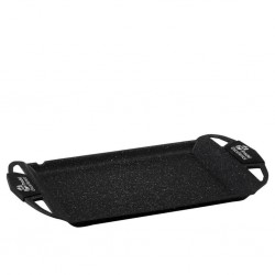 Pradel Premium 48 x 28cm Plancha Cast Aluminium With Smooth Bottom PCUI001029 "O"