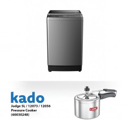 Hisense WTJA1102T Washing Machine & Free Judge 5L Pressure Cooker