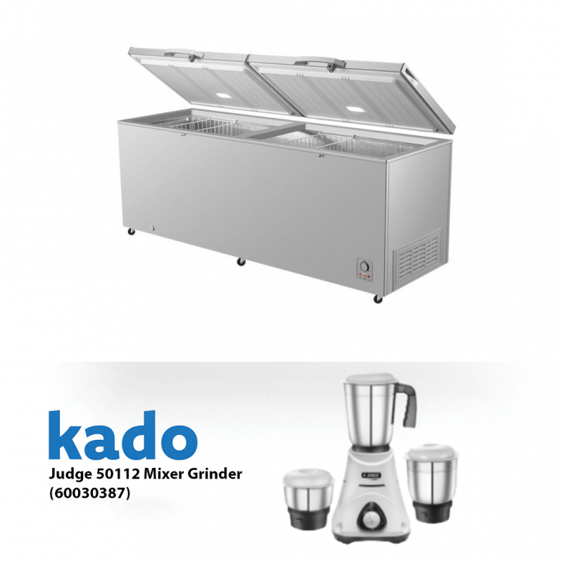 Hisense FC546D4AWLE Freezer & Free Judge 50112 Mixer Grinder Hisense FC546D4AWLE Freezer & Free Judge 50112 Mixer Grinder