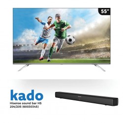 Hisense 55U7WF 55'' Uled 4K Smart TV & Free Hisense HS204 Sound bar 2.0 CH