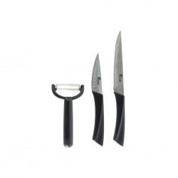 Pradel Clever Cutting Board Set + 2 Knives +Peeler - PUST001017  "O"