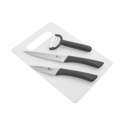Pradel Clever Cutting Board Set + 2 Knives +Peeler - PUST001017  "O"