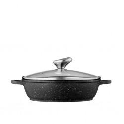 Pradel Premium 24cm Cast Aluminium Slow Cooker With Glass Lid - PCUI001015 "O"