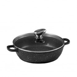 Pradel Premium 24cm Cast Aluminium Slow Cooker With Glass Lid - PCUI001015 "O"