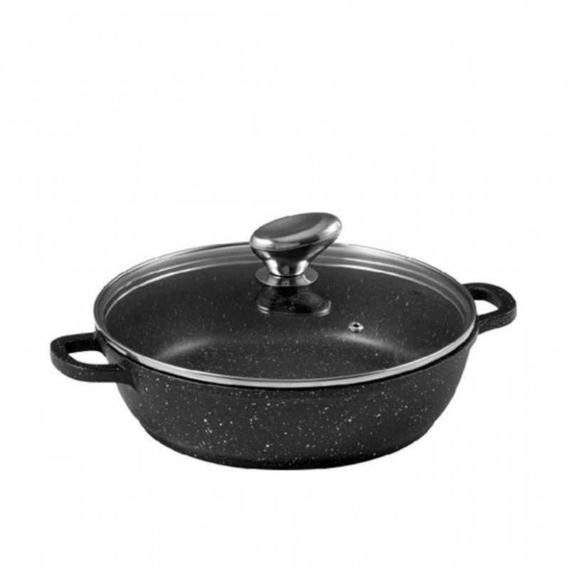 Pradel Premium 24cm Cast Aluminium Slow Cooker With Glass Lid - PCUI001015 "O"