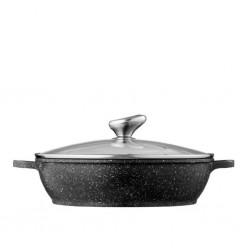 Pradel Premium 28cm Cast Aluminium Slow Cooker With Glass Lid - PCUI001016 "O"
