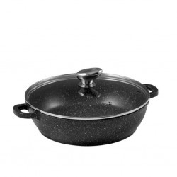 Pradel Premium 28cm Cast Aluminium Slow Cooker With Glass Lid - PCUI001016 "O"