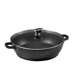 Pradel Premium 32cm Cast Aluminium Slow Cooker With Glass Lid - PCUI001017 "O"