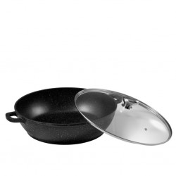 Pradel Premium 36cm Cast Aluminium Slow Cooker With Glass Lid - PCUI001018 "O"