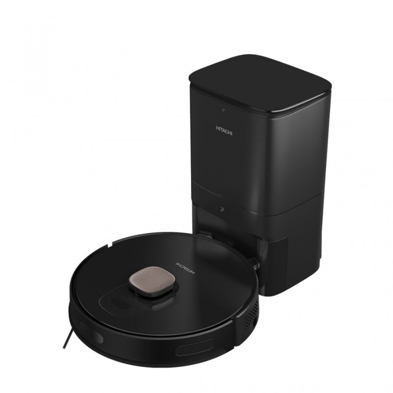 Hitachi RV-X20DP BKCG Robot Vacuum Cleaner With Dust Station Bin