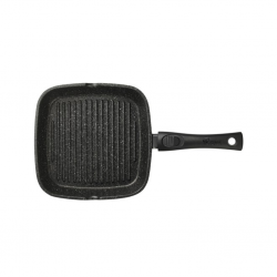 Pradel Premium 24x24cm Grill Pan Cast Aluminium Removable Handle With Glass Lid - PCUI001021 "O"