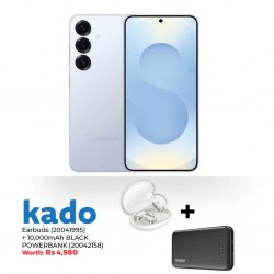 Samsung Galaxy S25 Blue & Free Baseus Eli Sport 1 Open-Ear Tws Earbuds + ENERGIZER 10,000mAh POWERBANK