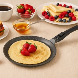 Pradel Premium 24cm Crepe Pan Cast Aluminium Removable Handle - PCUI001019 "O"