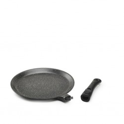 Pradel Premium 28cm Crepe Pan Cast Aluminium Removable Handle - PCUI001020 "O"