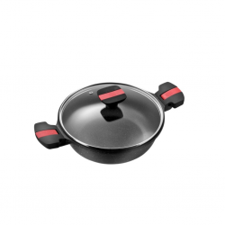 Pradel Volna 24cm Sauté Pan Stone Shape Removable Handle - P0001769/92391M "O"