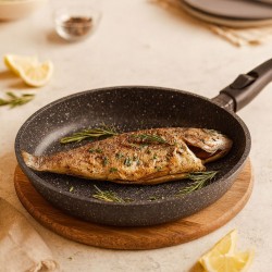 Pradel Premium 35x25cm Fish Pan Cast Aluminium Removable Handle  - PCUI001023 "O"