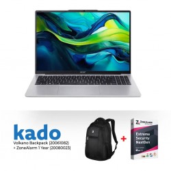 Acer Aspire Lite 16 AL16-52P-59PP (Light Silver) AL16-52P-510H & Free ZoneAlarm 1 Device 1 year + Volkano Neo Backpack