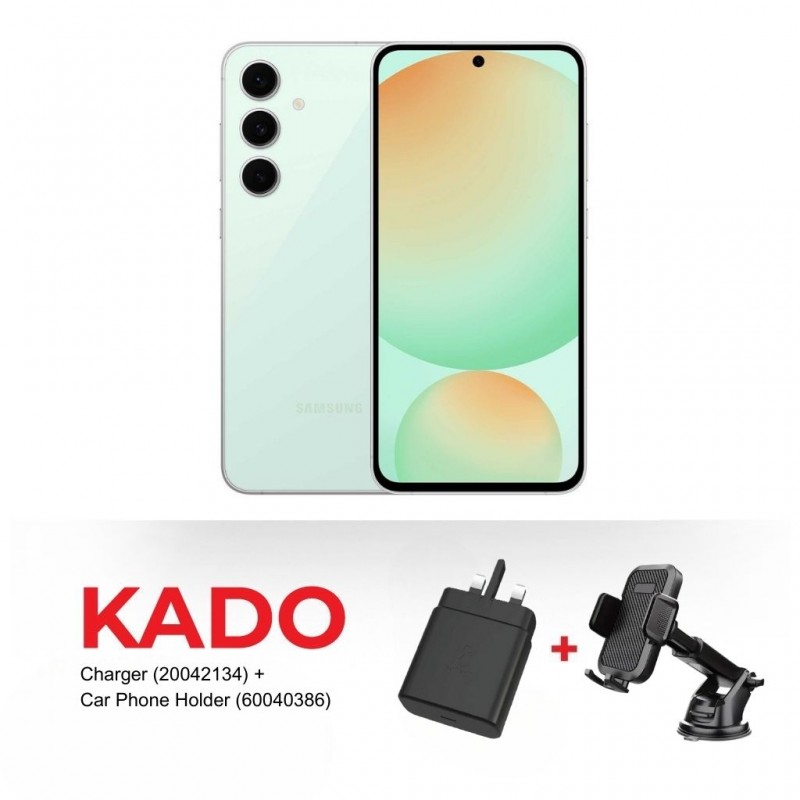 Samsung Galaxy S24 FE Green & Free CHARGER AS--CS288 KIT 3A + Phone Car Holder As-T621 Samsung Galaxy S24 FE Green & Free CHARGER AS--CS288 KIT 3A + Phone Car Holder As-T621