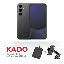 Samsung Galaxy S24 FE Graphite & Free CHARGER AS--CS288 KIT 3A + Phone Car Holder As-T621