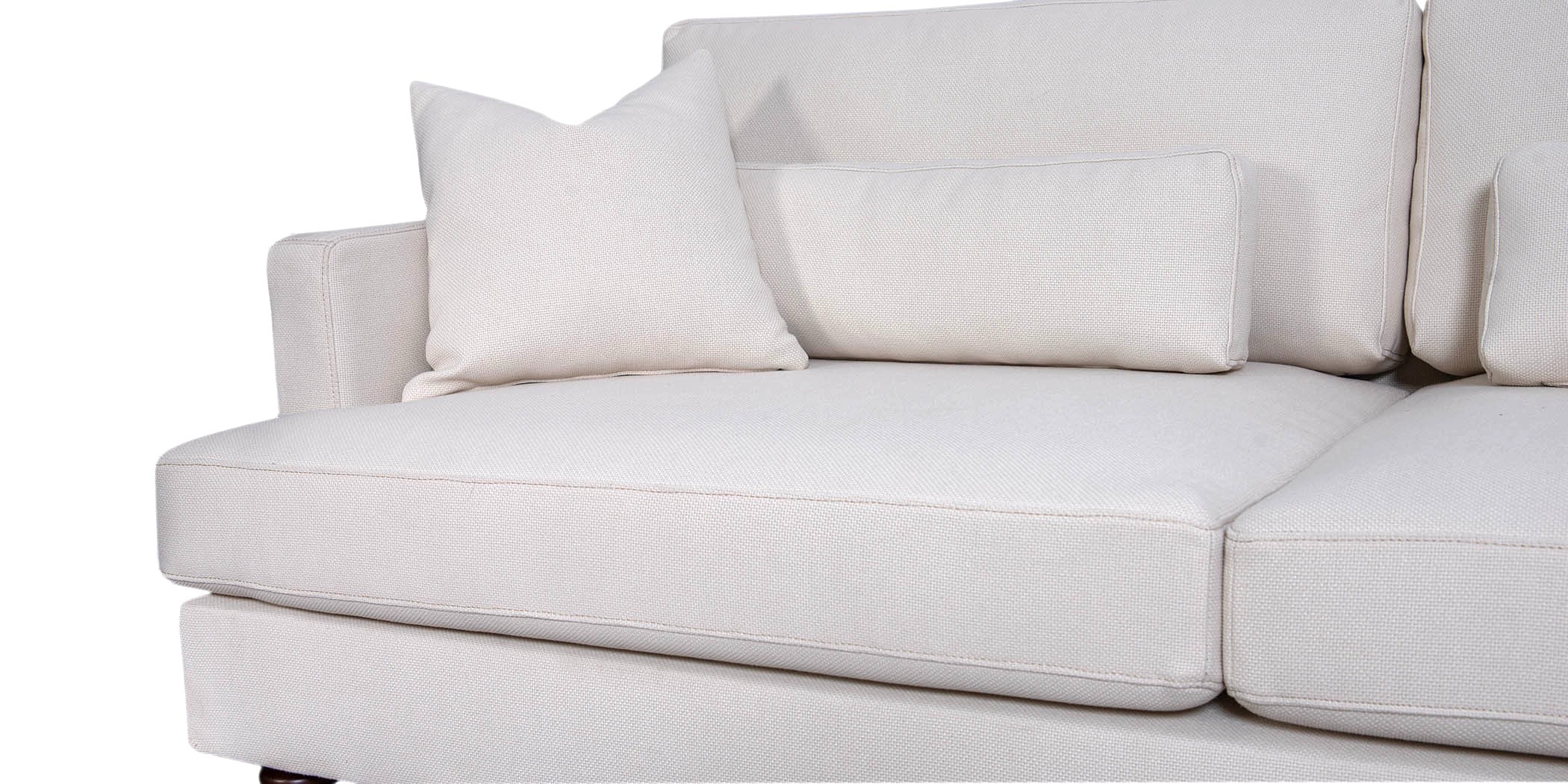 Cassandra Sofa 3+2 Seater In Beige Fab