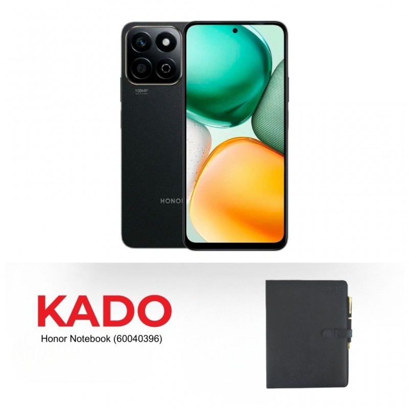 Honor X7c Midnight Black & Free Honor Notebook
