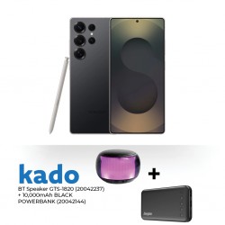 Samsung Galaxy S25 Ultra Titanium Black & Free Bluetooth Speaker GTS-1820 + POWERBANK AS-PS20 10,000 MAH
