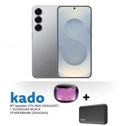 Samsung Galaxy S25 Plus Silver & Free Bluetooth Speaker GTS-1820 + POWERBANK AS-PS20 10,000 MAH