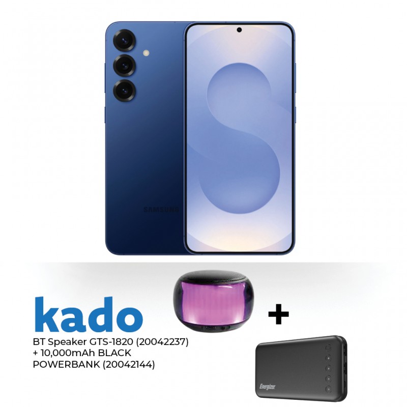 Samsung Galaxy S25 Dark Blue & Free Bluetooth Speaker GTS-1820 + POWERBANK AS-PS20 10,000 MAH Samsung Galaxy S25 Dark Blue & Free Bluetooth Speaker GTS-1820 + POWERBANK AS-PS20 10,000 MAH
