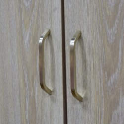 Scoop Wardrobe 2 doors Melamine wash oak