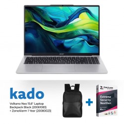 Acer Aspire Lite 16 & Free ZoneAlarm Extreme Security + Volkano Panama 15.6'' Laptop Backpack Black