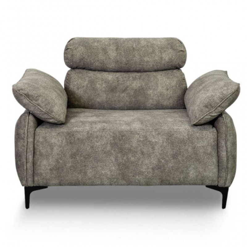 Comfy 1 Seater in Dove Fabric Comfy 1 Seater in Dove Fabric