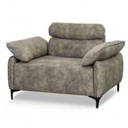 Comfy 1 Seater in Dove Fabric Comfy 1 Seater in Dove Fabric
