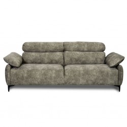 Comfy 3 Seater in Dove Fabric