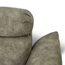 Comfy 3 Seater in Dove Fabric Comfy 3 Seater in Dove Fabric