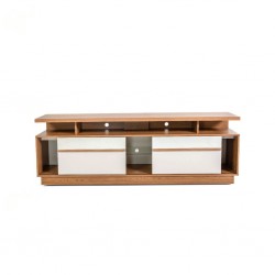 Recipe Low TV Cabinet Almond/Off White