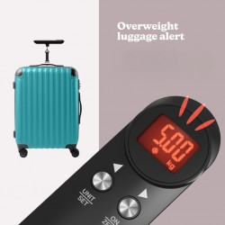 Homedics SCL-L100-BKR 3YW Luggage Scale For Travel