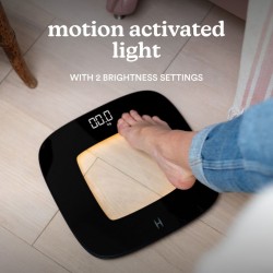 Homedics SCL-B100-BK Glo Bumper Edge Essential Scale 3YW