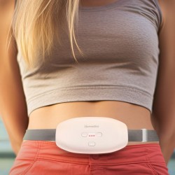 Homedics WMH-200H Rechargeable Heating & Vibration Belt 3YW