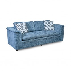 Florence 2 Seater In Blue Fabric