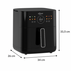 Mayer MMAF606D 6L Crisp PRO Dual Heating Air Fryer With Mist Mayer MMAF606D 6L Crisp PRO Dual Heating Air Fryer With Mist