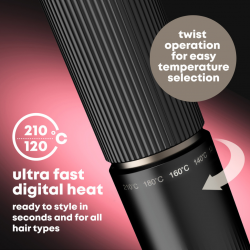 Revamp TO-1250-EU Effortless Curls 3YW Long Tong