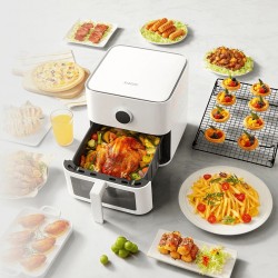 Xiaomi 55031 5.5L WH Smart Air Fryer With Transparent Window "O"