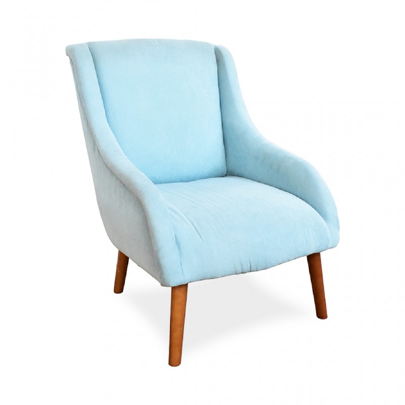 Castellina Accent Chair Turquoise Fabric Castellina Accent Chair Turquoise Fabric