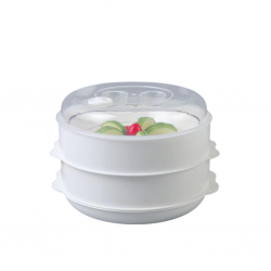 Food Steamer Set, 2 Tiers