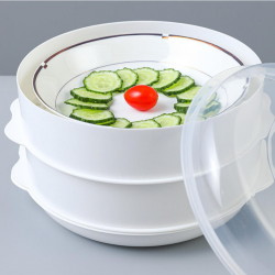 Food Steamer Set, 2 Tiers