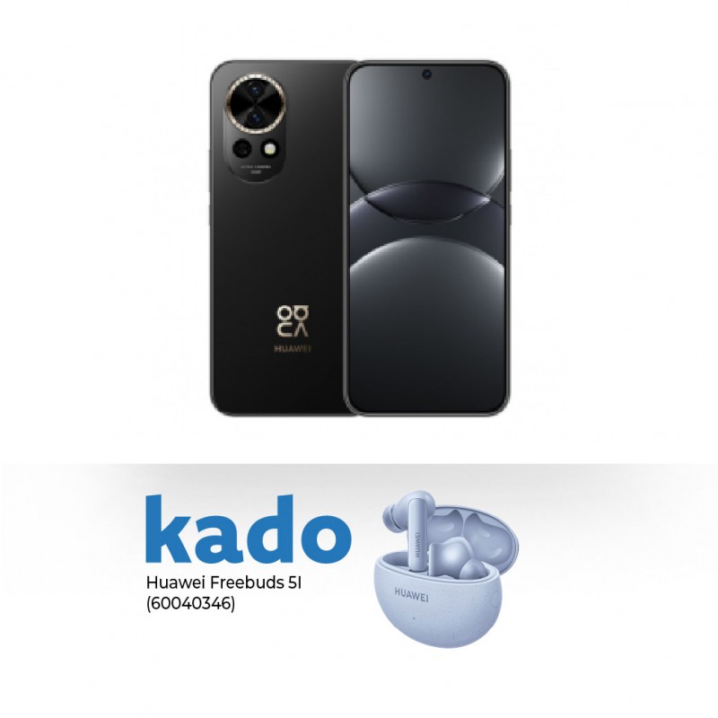 Huawei Nova 13 Black & Free Huawei Freebuds 5I