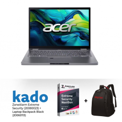 Acer Aspire Spin 14 Core Ultra 5 Processor 115U & Free Myros Backpack + ZoneAlarm Security