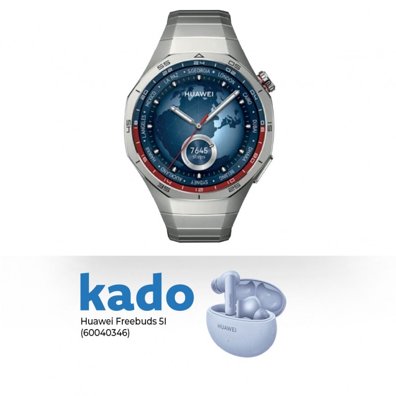 Huawei Watch GT 5 Pro Titanium 46mm & Free HUAWEI FreeBuds 5i