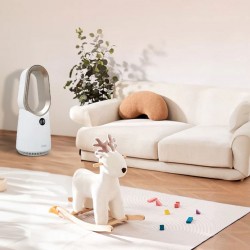 NNIO N6100DCBLF BLDC White & Rose Gold Bladeless Fan 2YW