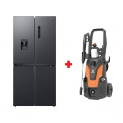 Samsung RF48A401EB4 Refrigerator + Mammouth MHP-650G-150B High Pressure Washer